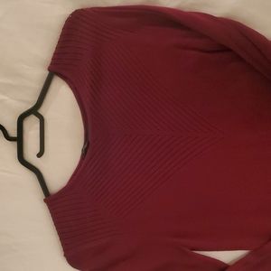 Dynamite sweater, red, small